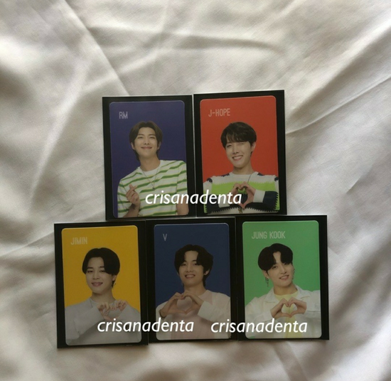 CHILSUNG X BTS SPECIAL PHOTOCARD SET