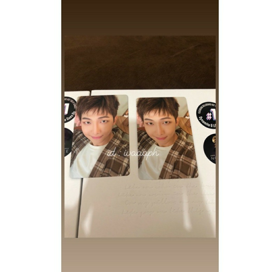 Official Random PC Photocard RM Namjoon Album BTS BE Essential Edition
