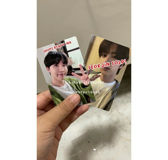 PC PHOTOCARD JHOPE LD LUCKY DRAW BE ESSENTIAL M2U