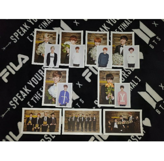 RARE] BTS - 2nd Army Kit Photo set (Postcard + Photocard) Membership