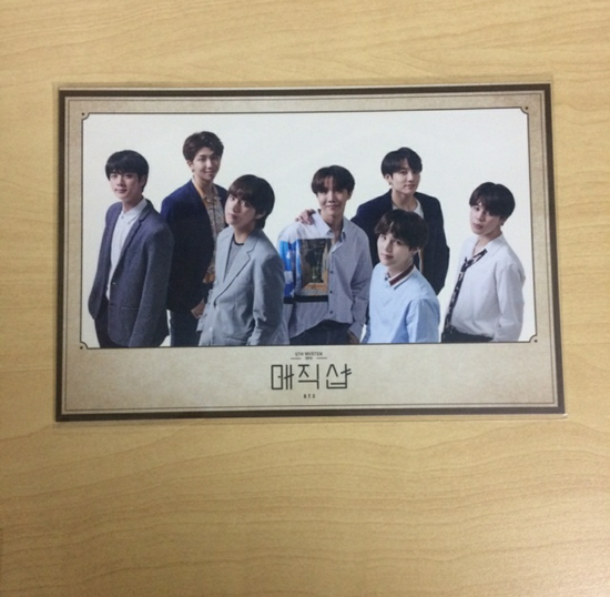 BTS Postcard / Photocard 5th Muster LG U+