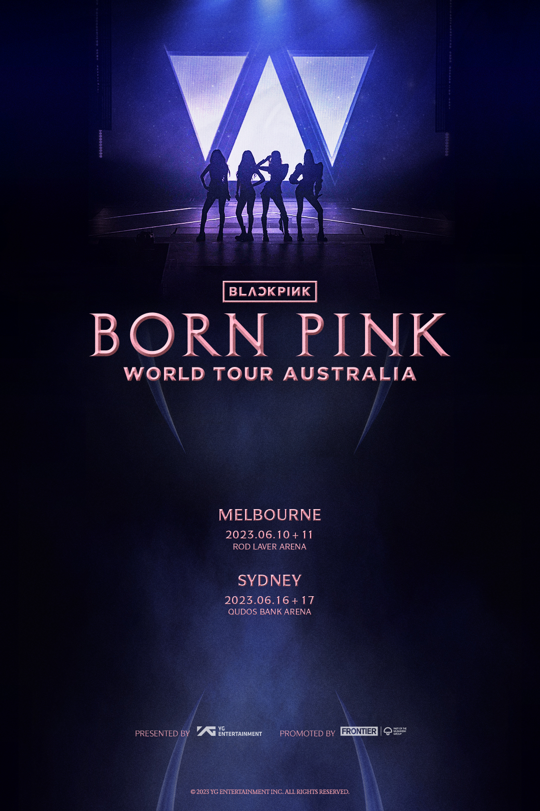 Blackpink concert ticket on 10th June, Melbourne