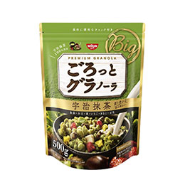 Nisshin Cisco Gorotto Granola Uji Matcha