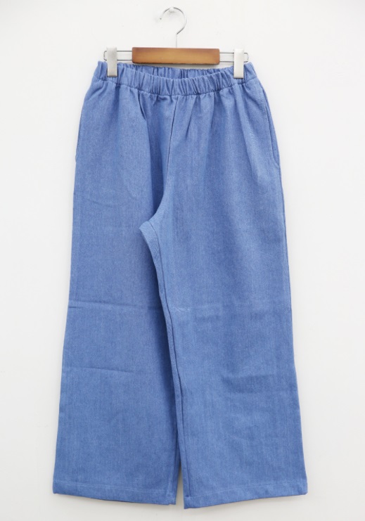 Denim Wide Pants