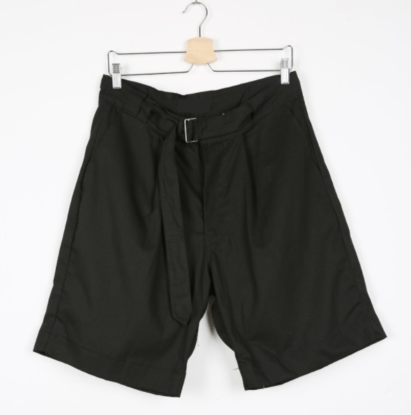 Belt Wide Half Pants