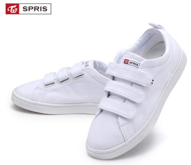 TWICE Teen Velcro Cotton White