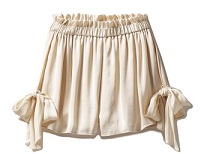 Satin Ribbon Shorts