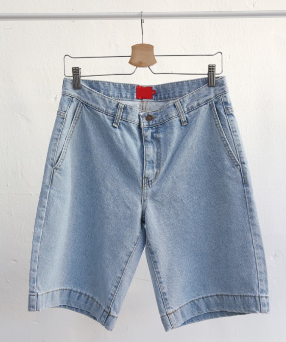 Star Half Denim Pants