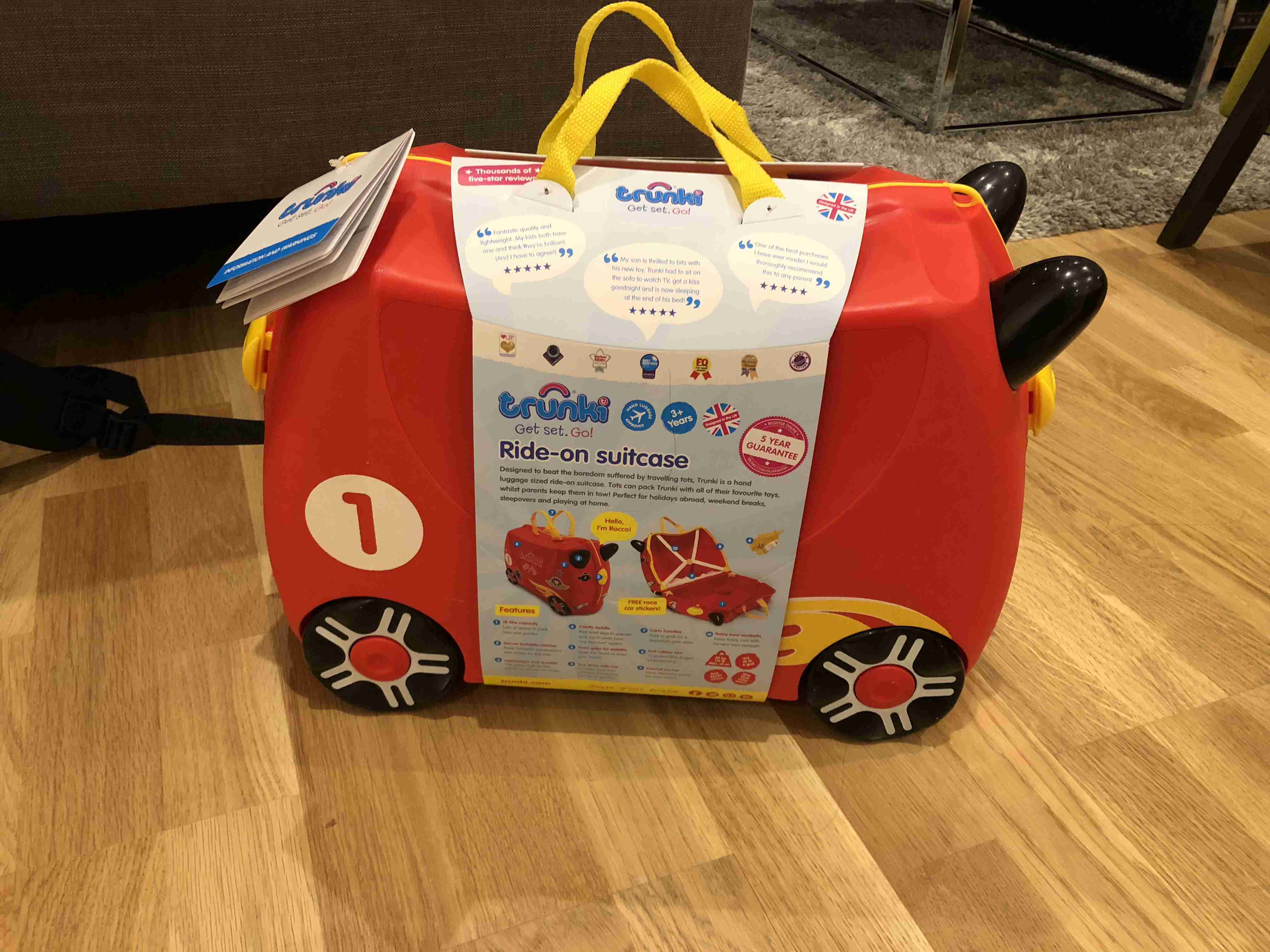 rocco race car trunki