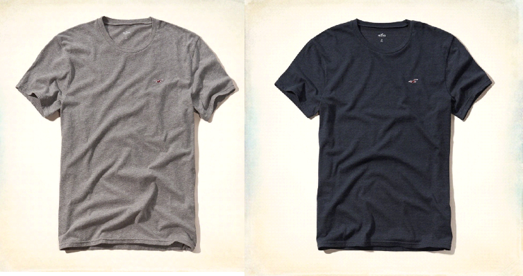 hollister basic tees