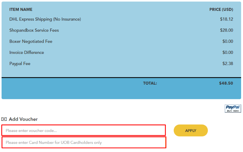 ShopandBox Global Shopping Redefined